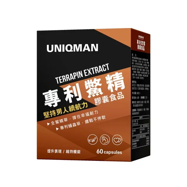 UNIQMAN 專利鱉精 膠囊【補腎活血/提升耐力】：圖片 2